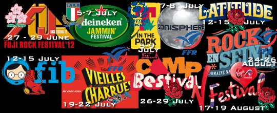 Festivals 2012
